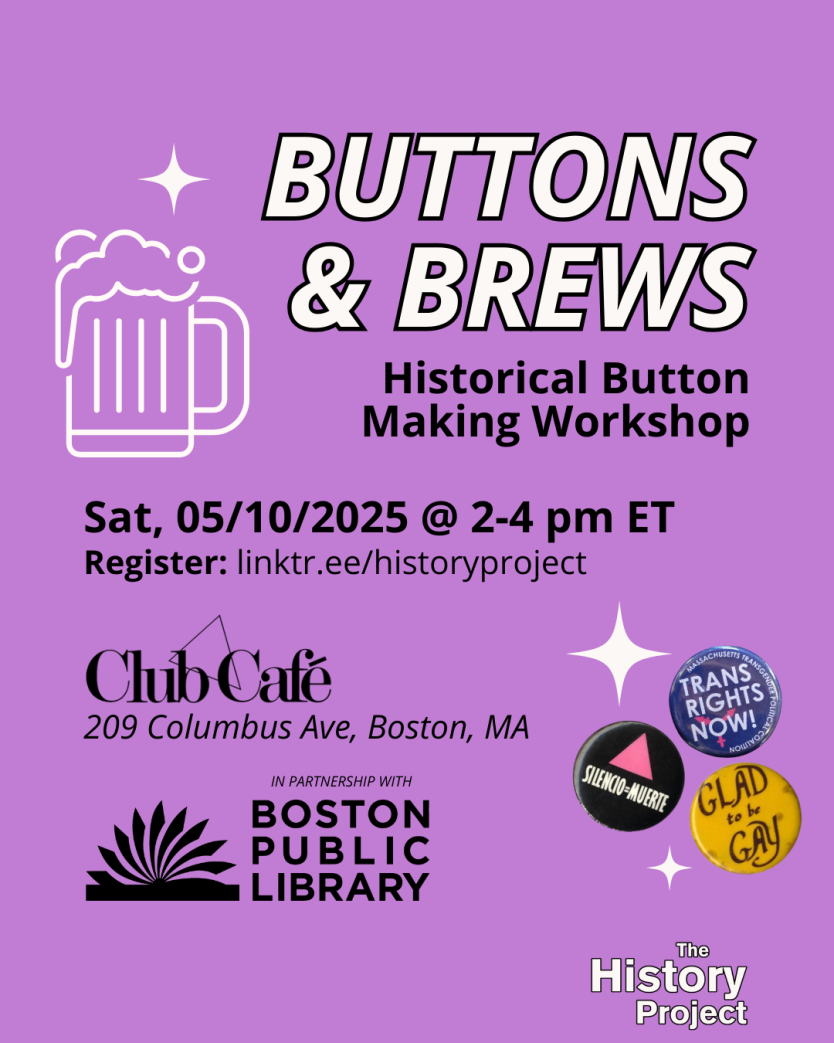 Buttons & Brews Historical Button-Making Workshop